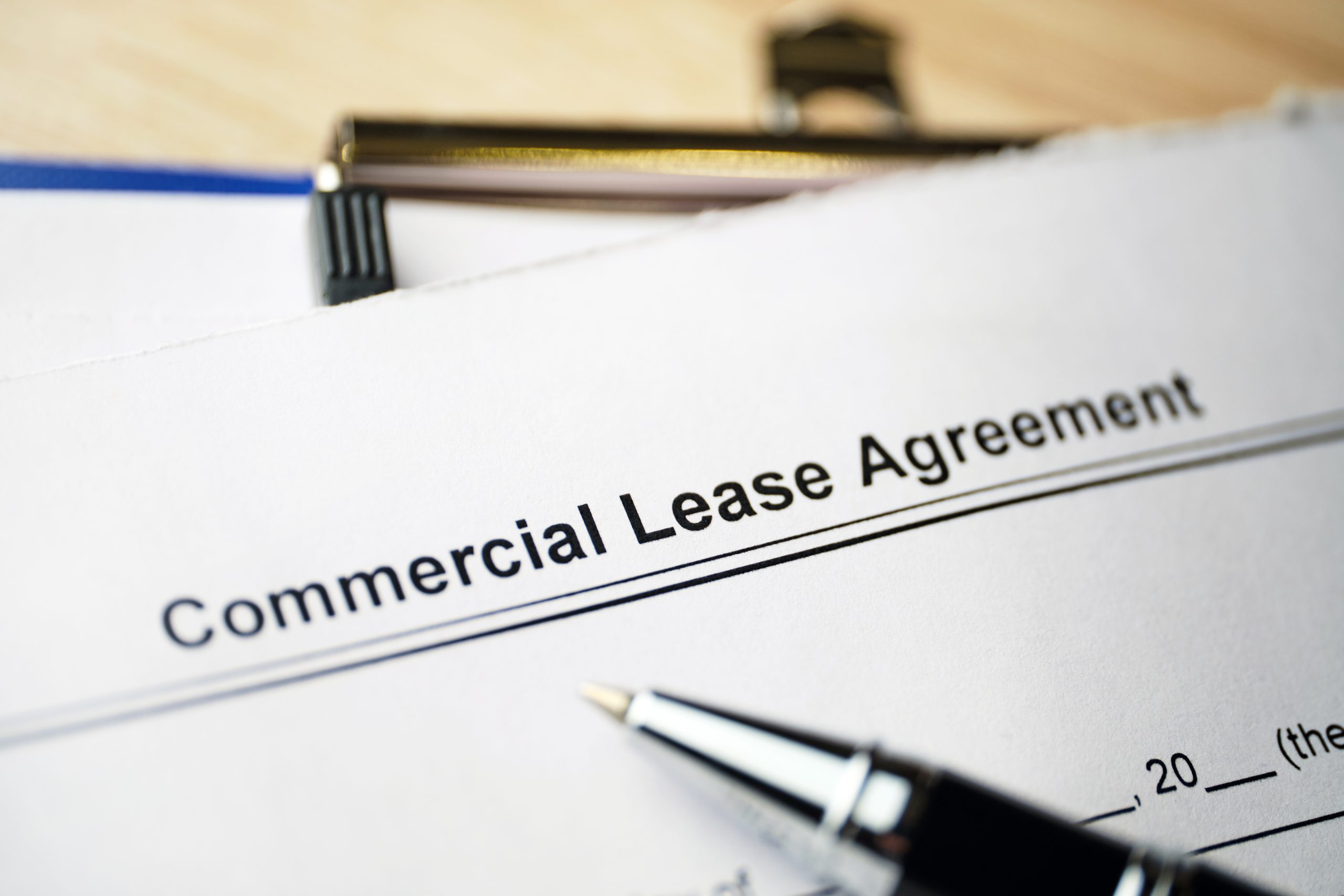 Commercial lease agreement